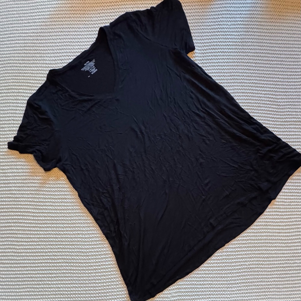 Back Short Sleeve Tunic Tee